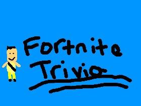 Fortnite Quiz 1