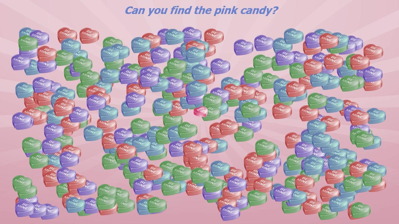 Candy Heart Search