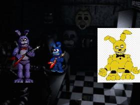 FNAF springbonnie atack