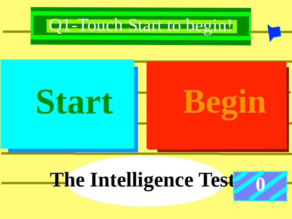 Intelligence Test FIXED