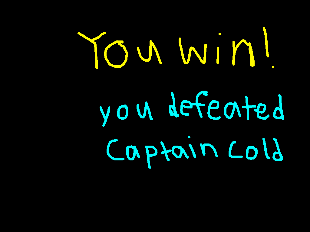 Captain cold fight, flash 1 1