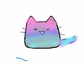 Rainbow Cat Rainbowing