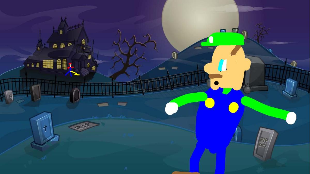 luigi finds his mansion