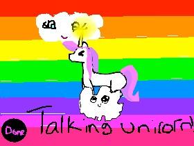 Talking Unicorn 1