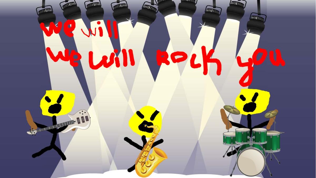 We will rock you band