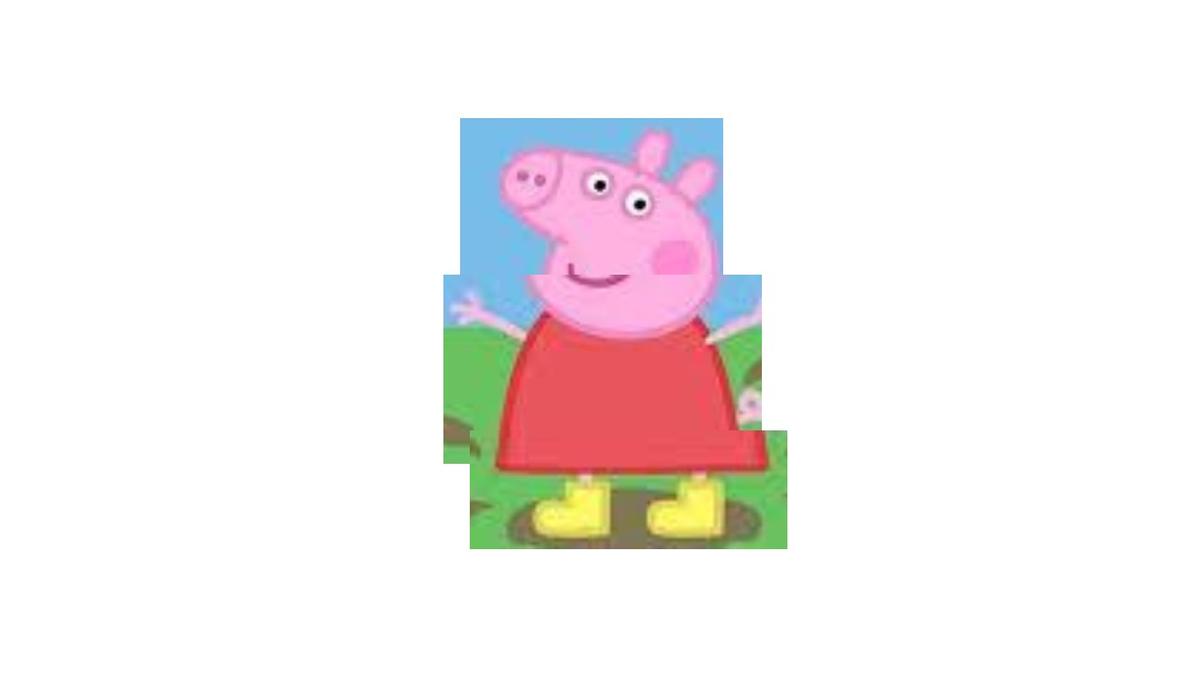 PEPPA PIG IS CUT INTO 3!