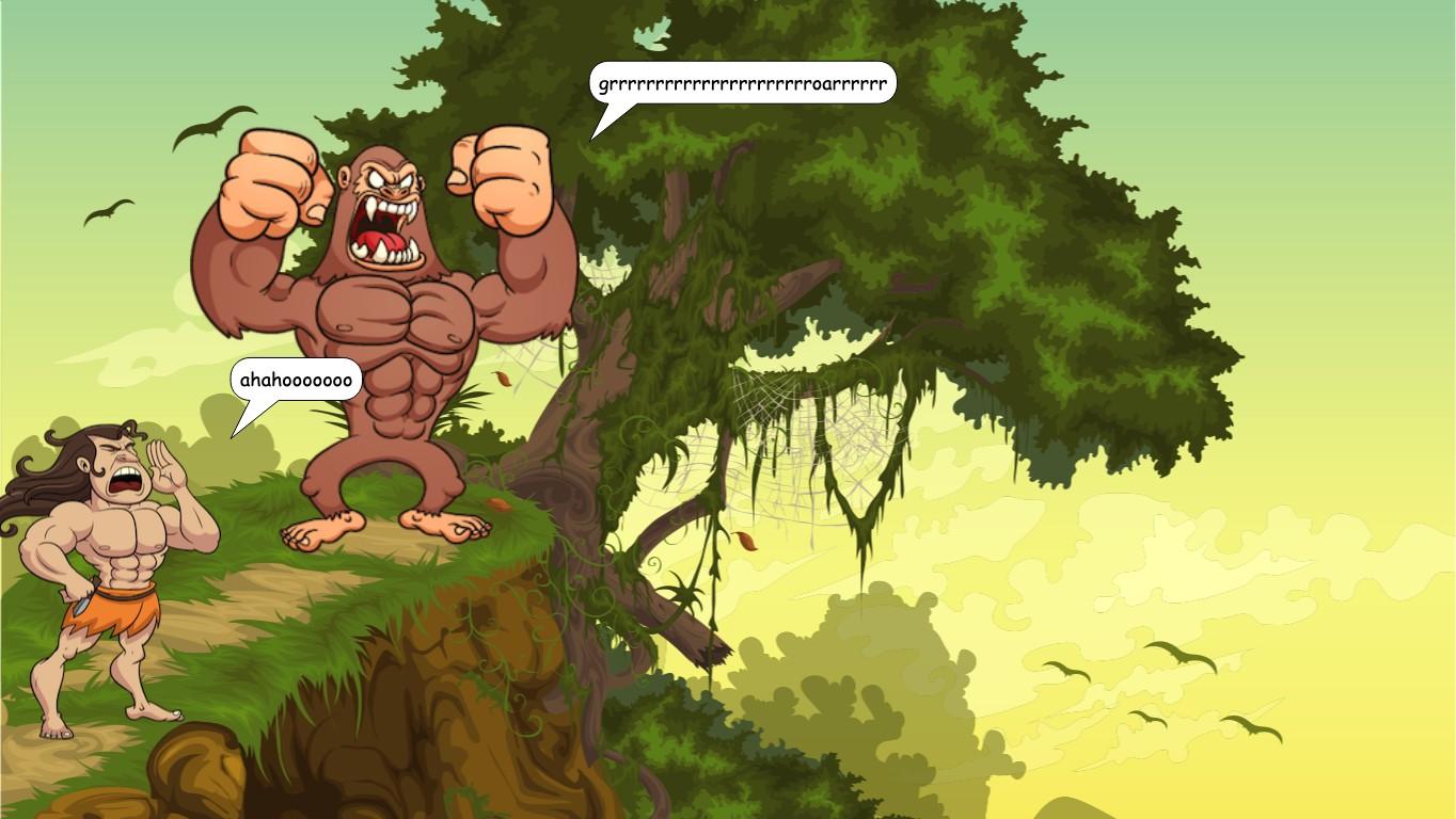 tarzan vs. bigfoot