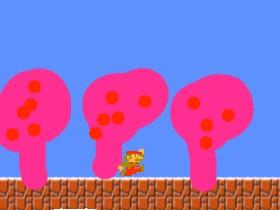 Mario Bros pink forest