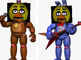chica freddy and chica bonnie