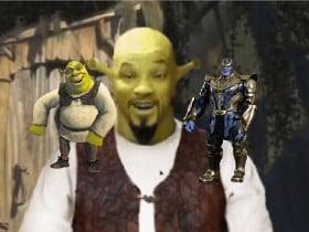 EPIC THANOS AND SHREK CROSSOVER 1