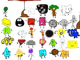 BFDI, Characters! 1