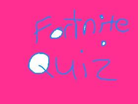 fortnite quiz