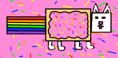 nyan cat mirror draw 1