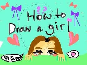 How to draw girl 1