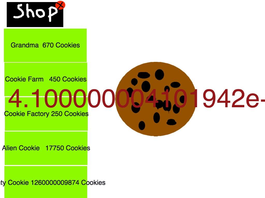 Cookie Clicker (Tynker Version)