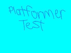 Platformer Test