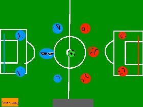 2-Player Soccer 200 turns