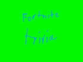 fortnite trivia