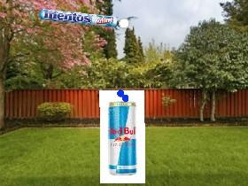 mentos in redbull