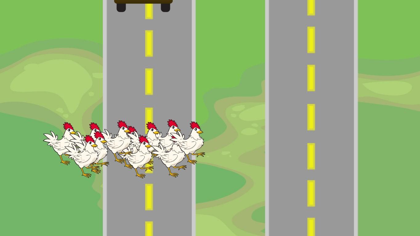 Chicken Crossing