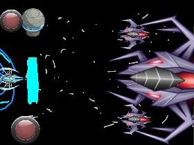 space ship boss battle