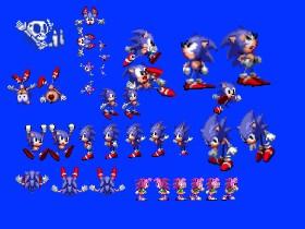 unused sonic sprites