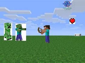 Minecraft shooter 1