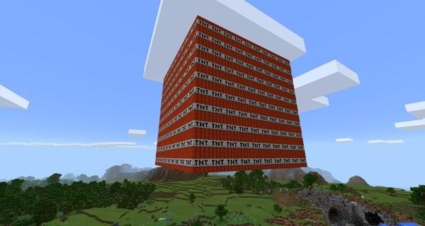 1000 TNT jessie minecraft