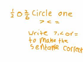 comparing a fraction