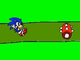 Sonic dash! (now with sound)