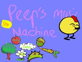 Peep’s music machine!