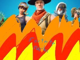 burning fortnite 1