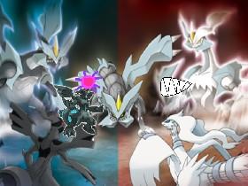 Zekrom vs Reshiram