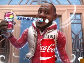 Mentos in Coke!