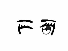 How to draw anime eyes