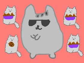 pusheen is hurgry