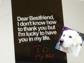 To my bff breanna 1