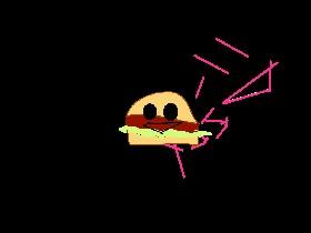 Talking hamburger