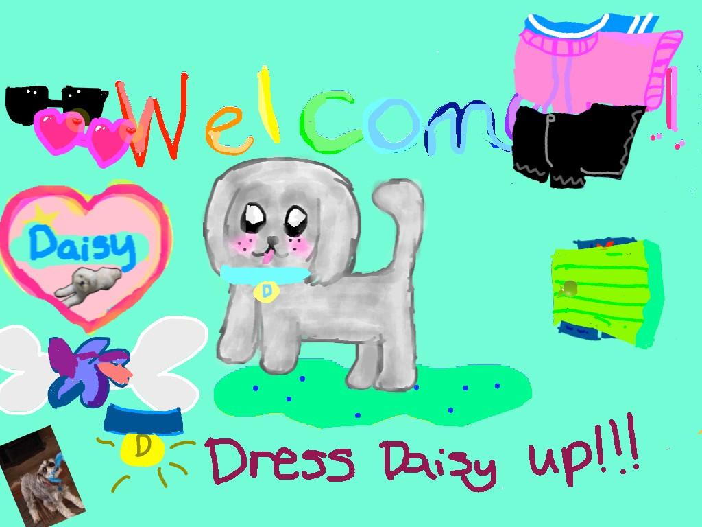 Dress up Daisy the dog!