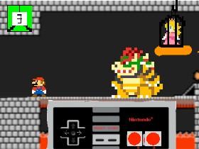 Super Mario Bowser battle  1