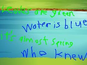 Spring poem