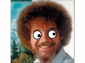look with bob ross with CW