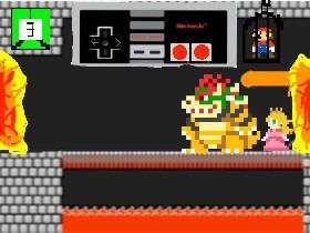 Super Mario Bowser battle  1