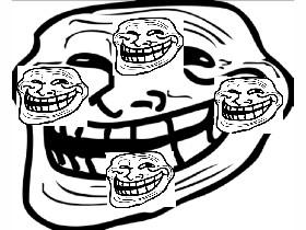 Spinning Troll Face!