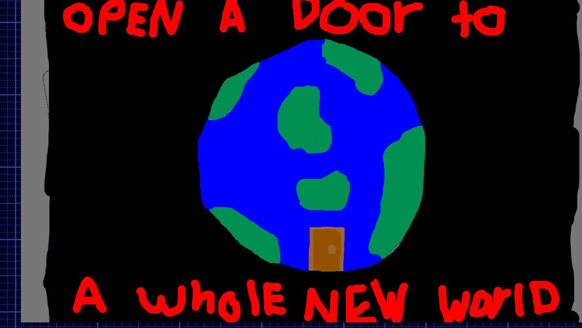 open a door