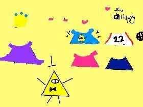 Dress up Bill Cipher!!