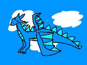 Flying Ice Dragon