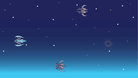 infinite spaceship shooter