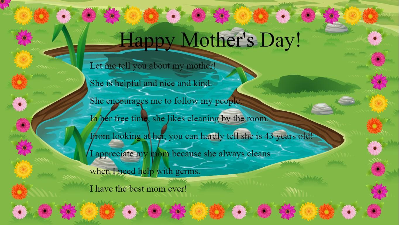 Mother&#039;s Day Mad Libs