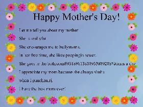 Mother's Day Mad Libs 1